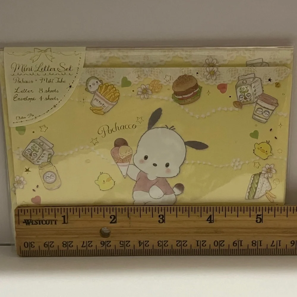 Pochacco Miki Takei Mini Letter Set
